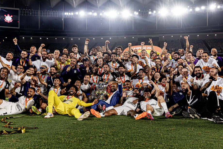 Corinthians conquistou a Copa do Brasil neste domingo.