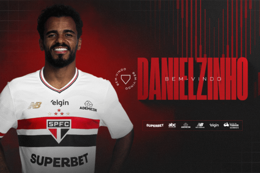 Danielzinho assinou contrato de dois anos com o São Paulo.