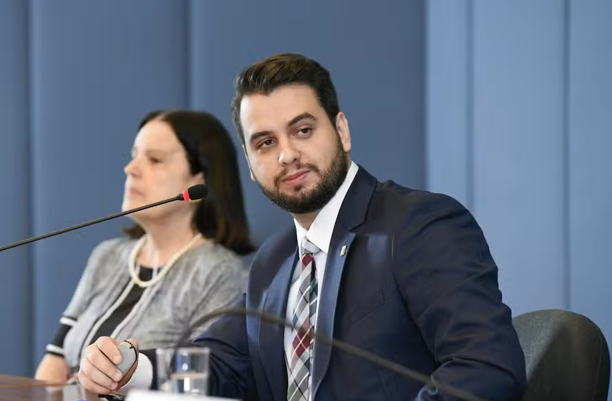 Filipe Martins, ex-assessor internacional do ex-presidente Jair Bolsonaro.