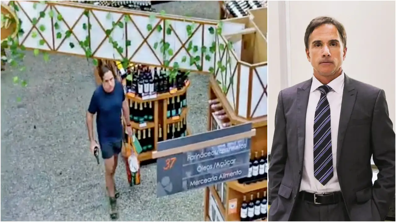 Eduardo Appio, foi flagrado por câmeras de segurança em suposto furto