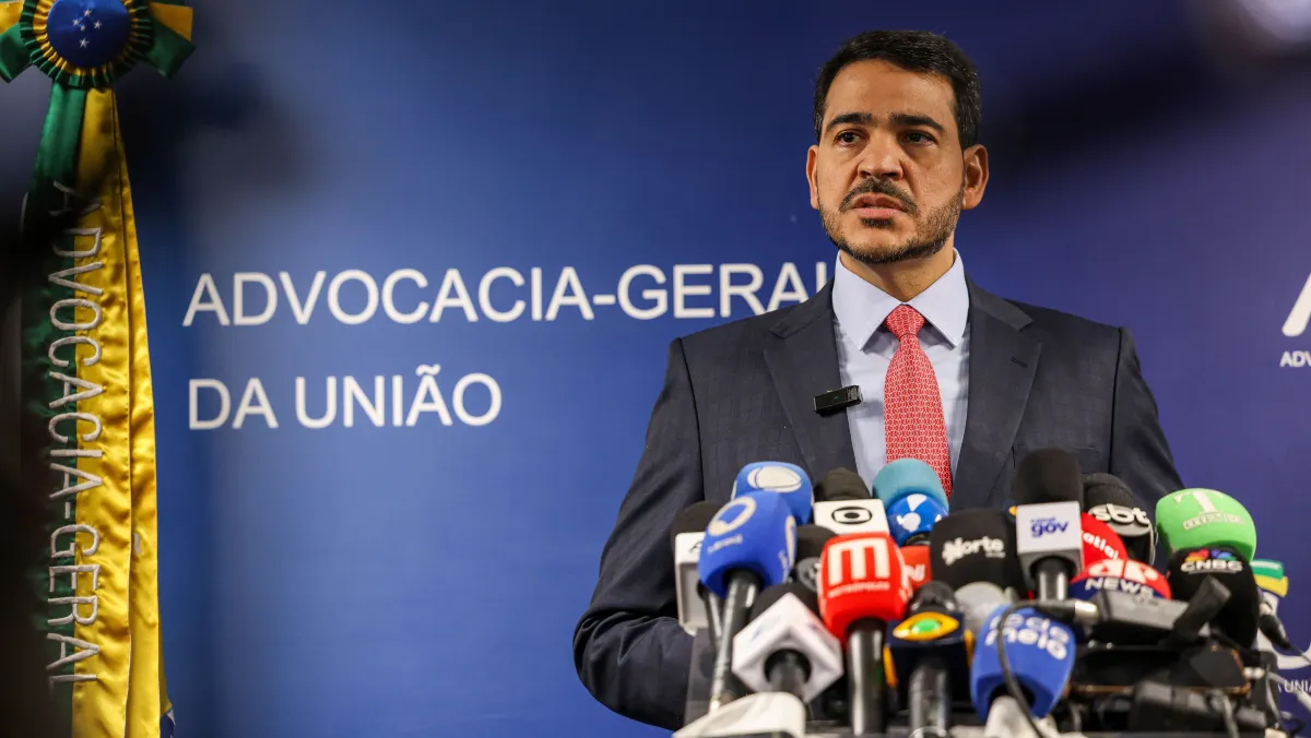 O ministro da AGU, Jorge Messias