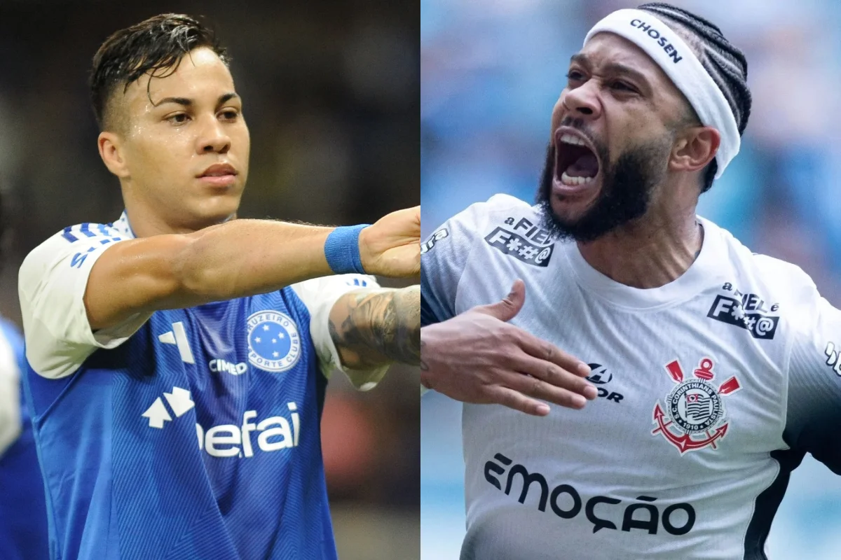 Cruzeiro e Corinthians se enfrentam na semifinal da Copa do Brasil