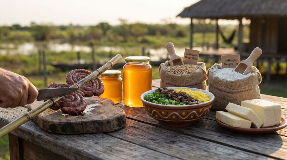 Governo de MS cria Fórum Origens para valorizar produtos ligados à cultura local, como a linguiça de Maracaju e o sobá de Campo Grande.