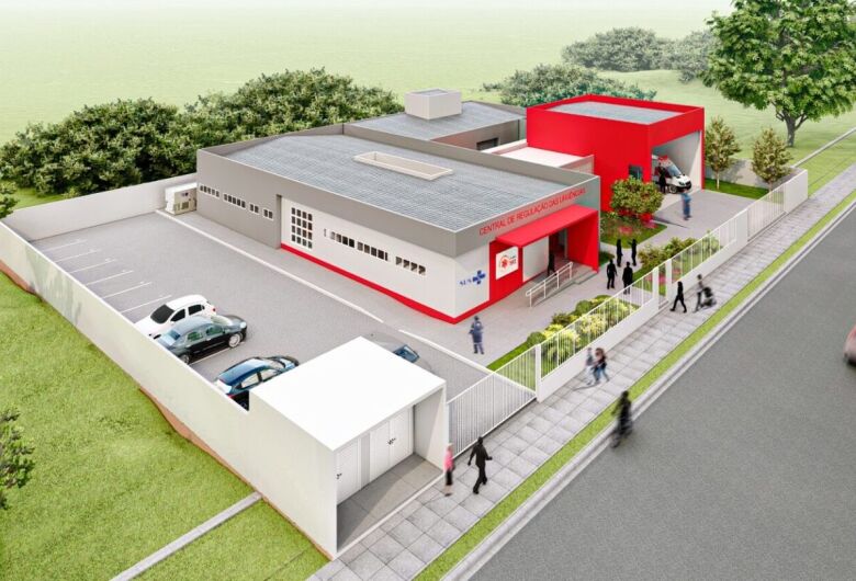 Área onde será construída a sede própria do Samu, em Dourados, com investimento de R$ 4,7 milhões