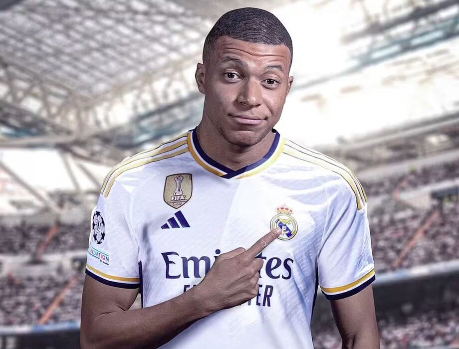 Mbappé foi diagnosticado com entorse no joelho esquerdo e pode desfalcar o Real Madrid em janeiro