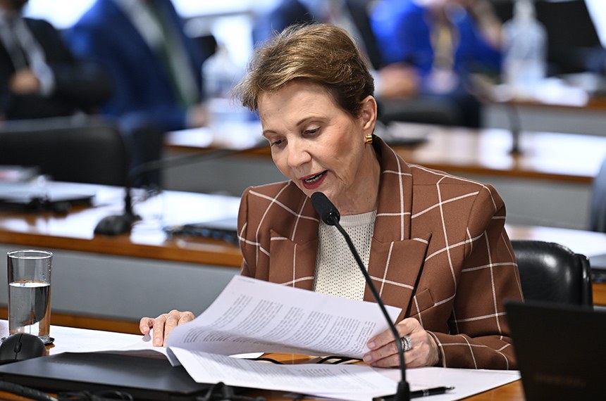 Tereza Cristina defende reação firme do Senado à liminar de Gilmar Mendes, mas pede serenidade: 'Nada de agir com o fígado'.