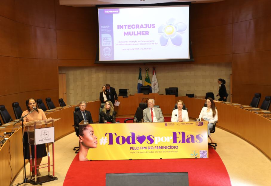 TJMS utiliza tecnologia para monitorar medidas protetivas e reduzir violência contra mulheres.