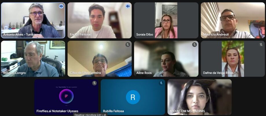 Antonio Boaventura Alves foi reconduzido à presidência da MIDIACOM-MS para o mandato até 2028.