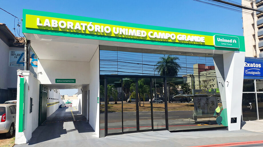 Laboratório Unimed na Av. Afonso Pena, 2504