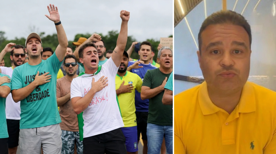 Caminhada ao longo da BR-040 virou alvo de críticas de Fábio Trad nas redes sociais