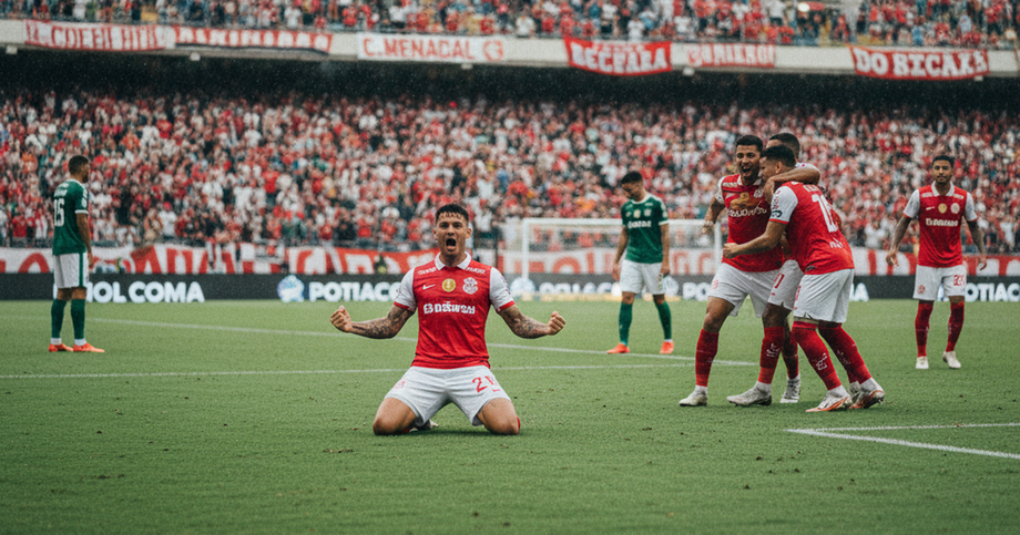 Inter derrota o Caxias, lidera a classificação geral e pega o São Luiz nas quartas do Gauchão