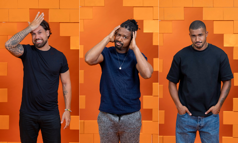 Brigido, Leandro e Matheus estão no Paredão do BBB 26 e disputam a permanência na casa.