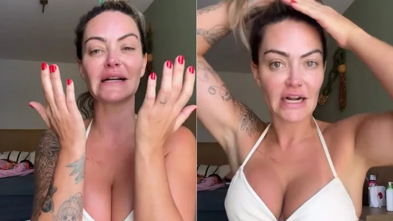 Laura Keller afirmou que reagiu em legítima defesa após discussão com ex-namorado.