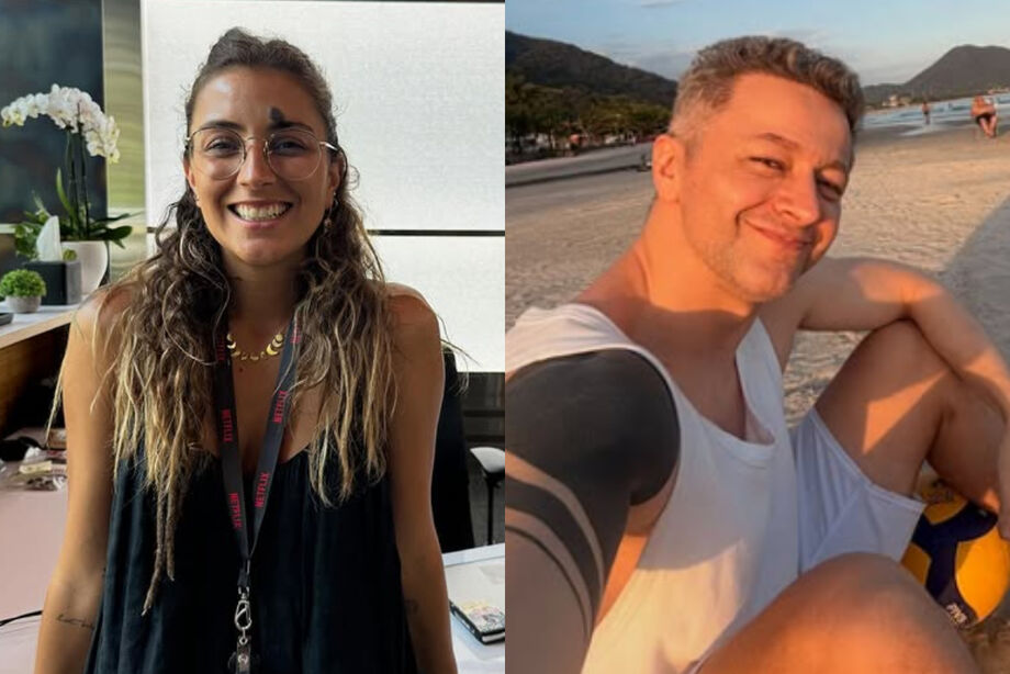 Lucas Lima e Nina Forlin assumiram o namoro durante viagem pela África do Sul.