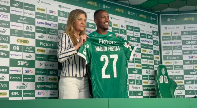 Marlon Freitas foi apresentado pelo Palmeiras e falou sobre metas no clube e episódio polêmico do passado.