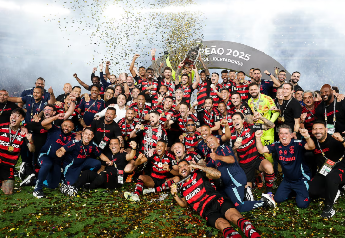 Flamengo conquista o tetra da Libertadores em cima do Palmeiras