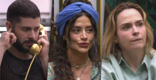 Marcelo atende o Big Fone, garante imunidade e indica Aline Campos ao primeiro Paredão do BBB 26.