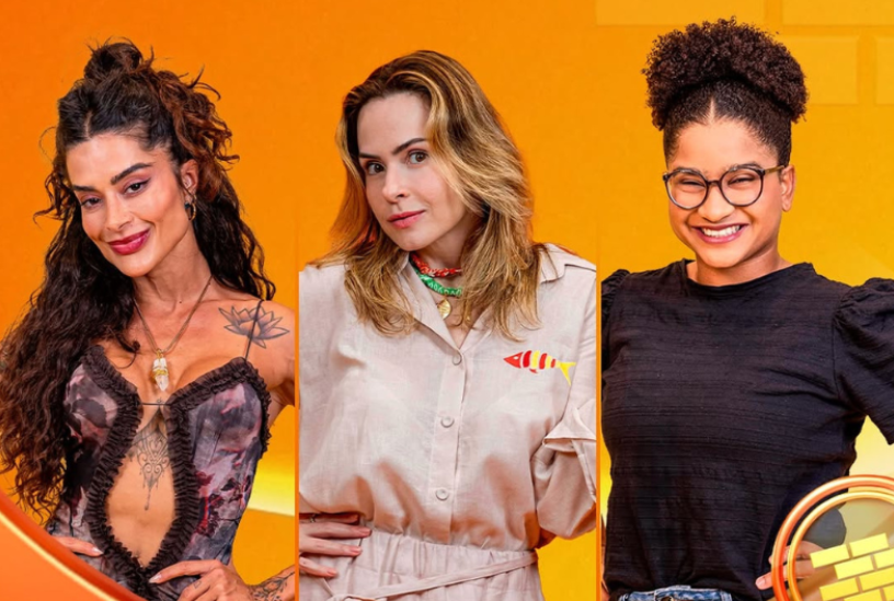 Aline Campos, Ana Paula Renault e Milena formam o primeiro paredão do bbb 26; resultado da votação sai na terça-feira, dia 20.