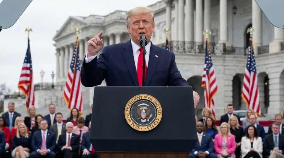 Trump anunciou veto a dividendos e recompras de ações em empresas do setor de defesa dos EUA