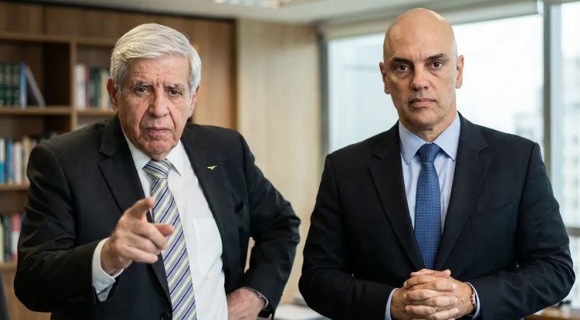 Ministro Alexandre de Moraes autorizou notificação pessoal de Augusto Heleno em processo da Comissão de Ética.