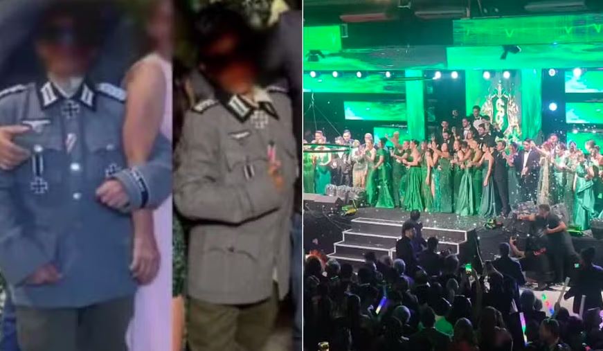 Caso de apologia ao nazismo em festa de formatura gerou repúdio da faculdade e da organização do evento.