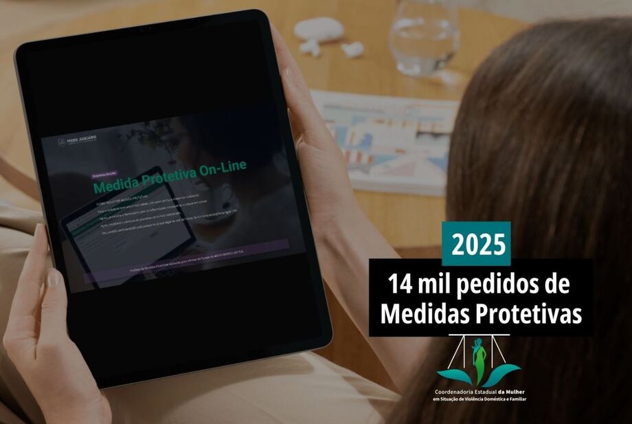 TJMS registrou mais de 14 mil pedidos de medidas protetivas em 2025 e ampliou ações para agilizar a proteção às vítimas.