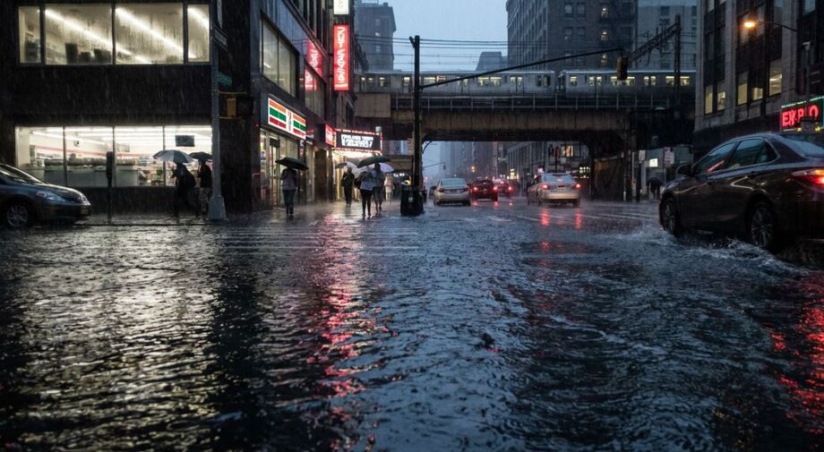 Inmet mantém alerta vermelho para chuvas intensas em estados do Sudeste.