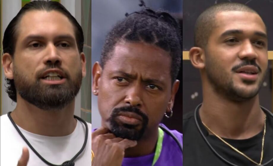 Brigido, Leandro e Matheus estão no segundo Paredão do BBB 26.