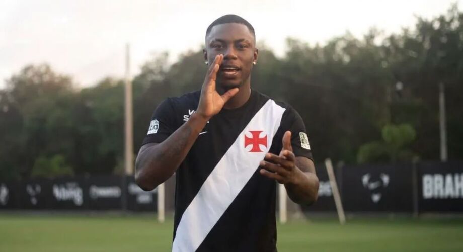 Marino Hinestroza é apresentado pelo Vasco e chega para reforçar o ataque na temporada 2026.