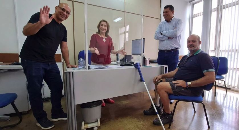 INSS entregou próteses a segurados de Campo Grande inscritos no Programa de Reabilitação Profissional