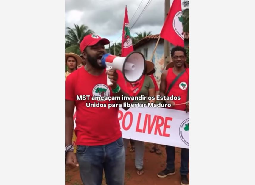 MST afirma que vídeo atribuído ao movimento foi criado com uso de inteligência artificial.