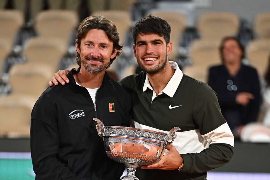 Juan Carlos Ferrero é ex-técnico de Alcaraz.