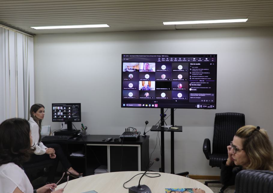 Videoconferência marcou a apresentação oficial do NEASP aos profissionais do TJMS.