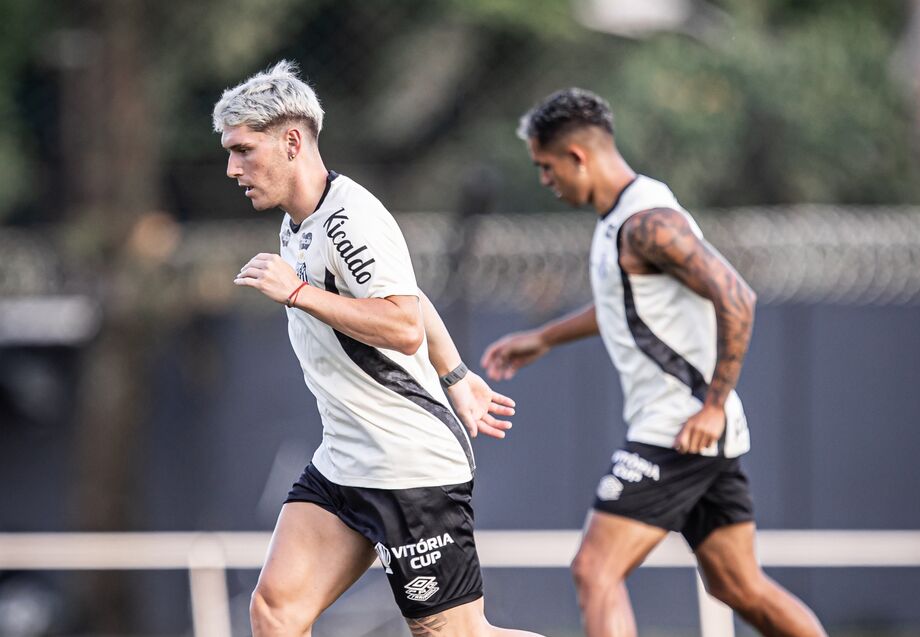 Treino do Santos