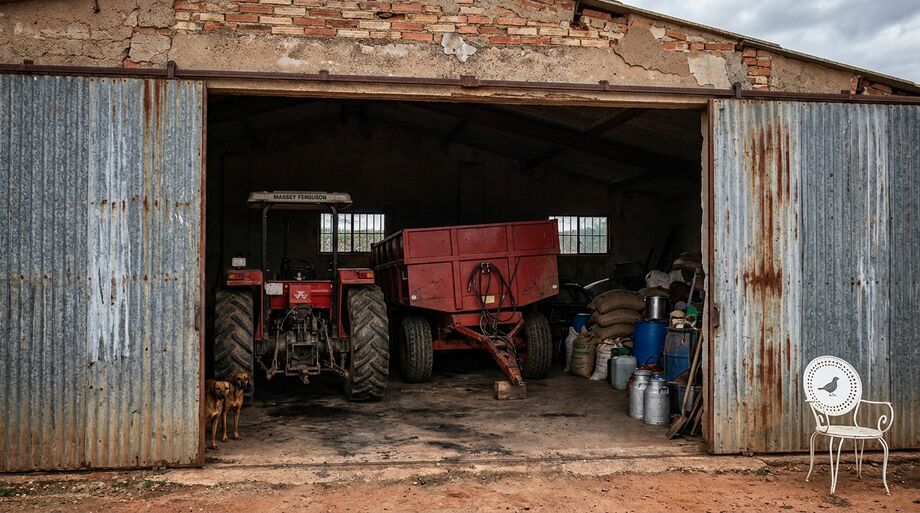 Sítio ao lado do Aeroporto Municipal de Fátima do Sul, onde Anelise da Silva, 37 anos, morreu após ser atingida por equipamento agrícola