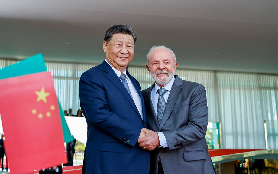 Lula e Xi Jinping, em novembro de 2024