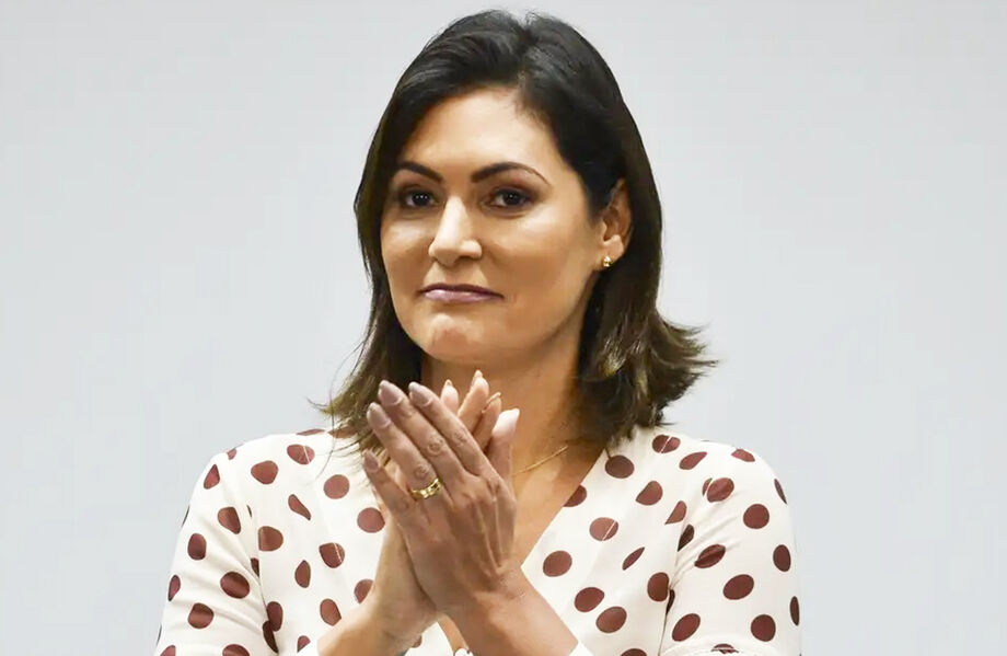 Michelle Bolsonaro foi as redes