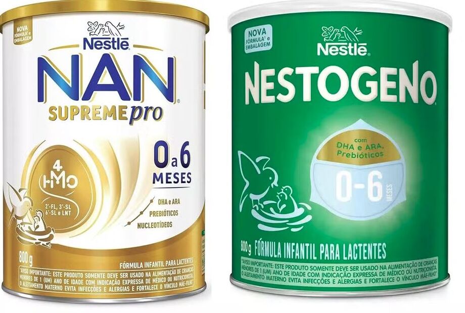 Produtos Nestlé suspensos