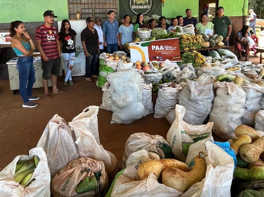 Nova distribuição de alimentos à comunidade indígena de Dourados ocorreu na escola municipal Tenguatui Marangatu