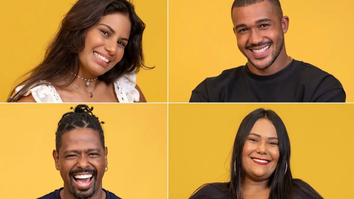 Chaiany, Gabriela, Leandro e Matheus garantiram vaga no BBB 26 após mais de cinco dias no Quarto Branco.