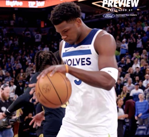 Anthony Edwards alcançou a marca de 10 mil pontos na carreira durante vitória do Timberwolves sobre o Cavaliers