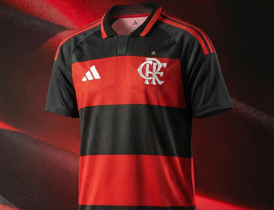 Flamengo apresenta camisa para a temporada 2026 com inspiração em modelos clássicos da década de 1980