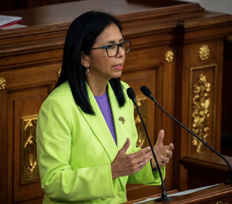 Delcy Rodríguez anuncia projeto de lei de anistia geral para presos na Venezuela