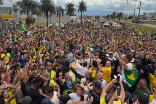 A manifestação organizada por Nikolas Ferreira em Brasília reuniu cerca de 18 mil pessoas, segundo a USP.