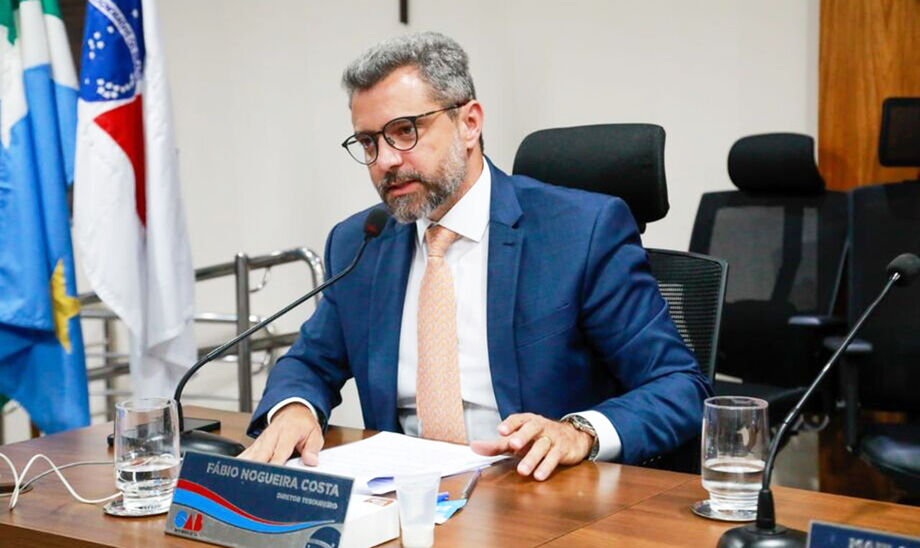 O diretor-tesoureiro da OAB/MS, Fábio Nogueira Costa