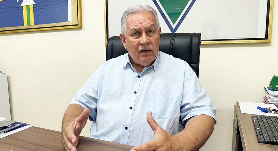 Presidente da FFMS, Estevão Petrallás concede entrevisa ao jornal A Crítica