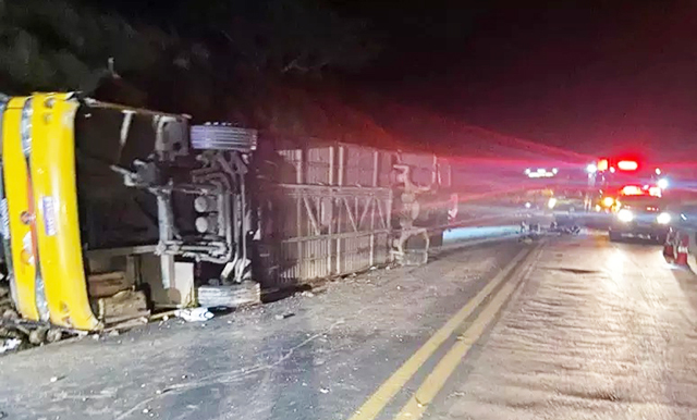 Veículo clandestino saiu de Arapiraca (AL) para Itapema (SC) com 48 passageiros; nove feridos estão em estado grave