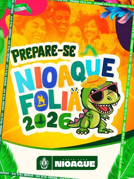 Nioaque Folia integra o calendário cultural do município e movimenta a economia local durante o período de carnaval.