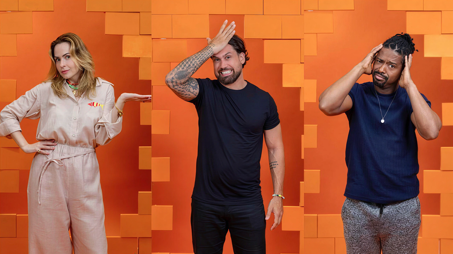 Ana Paula Renault, Brigido Neto e Leandro Boneco disputam a permanência no terceiro Paredão do BBB 26.