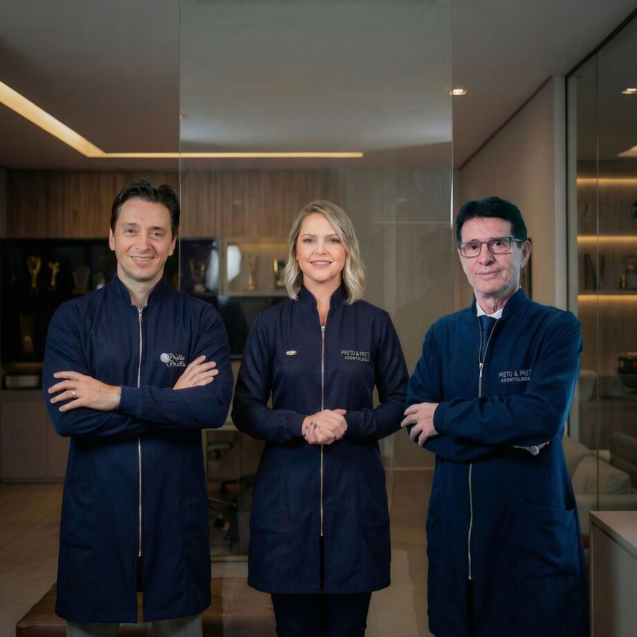 Dr.Lucas Prieto, Dra. Andréa Steilein o Dr. Marcos Prieto são os responsaveis pela Clínica Prieto & Prieto